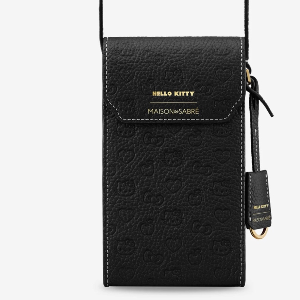 Hello Kitty Black Crossbody Bag